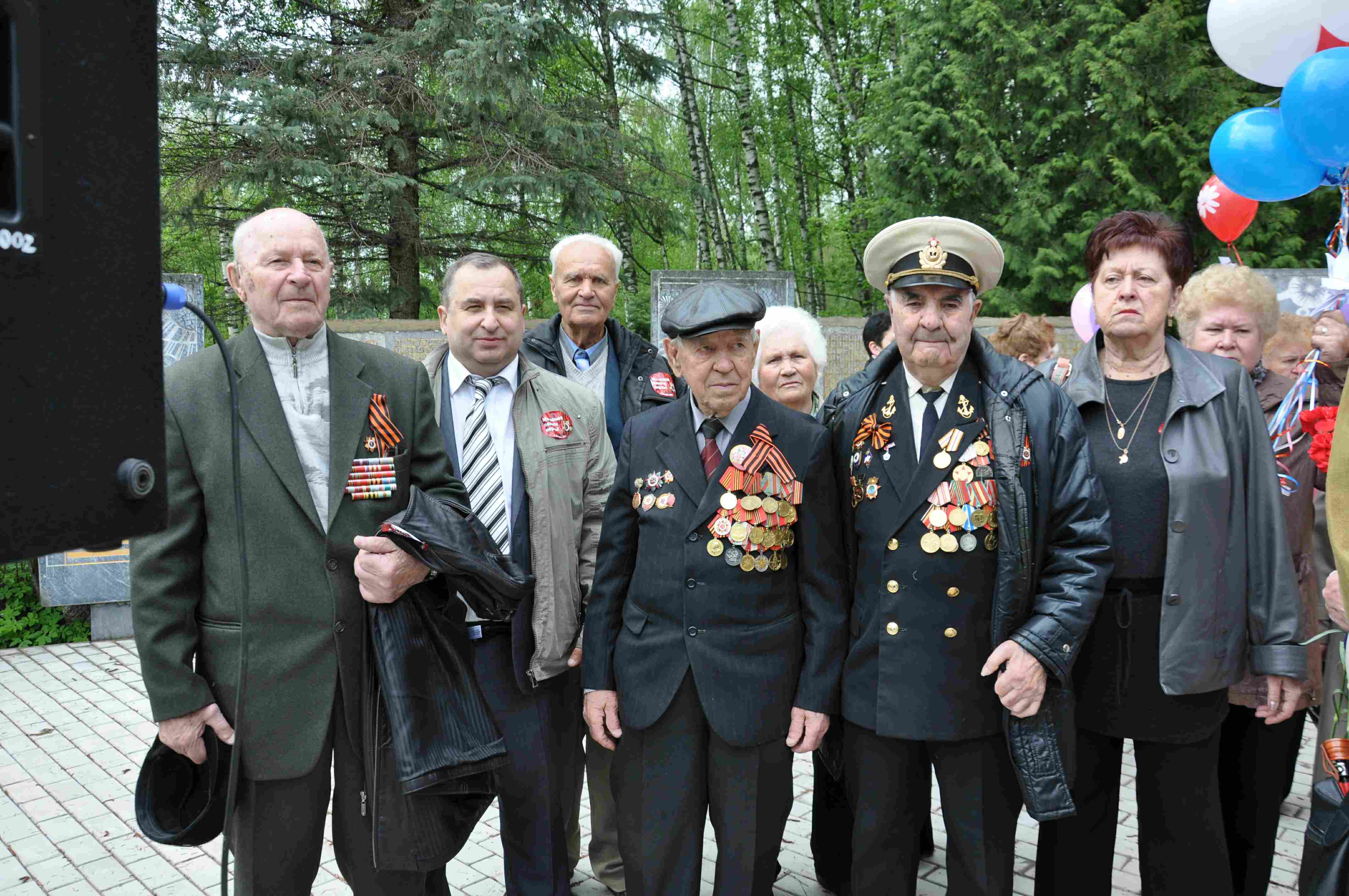 Встреча ветеранов ВОВ и тружеников тыла в Вичуге.